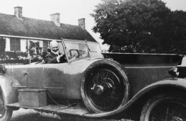 Rolls-Royce Phatom, Sir Henry Royce in first experimental Phantom at Elmstead
